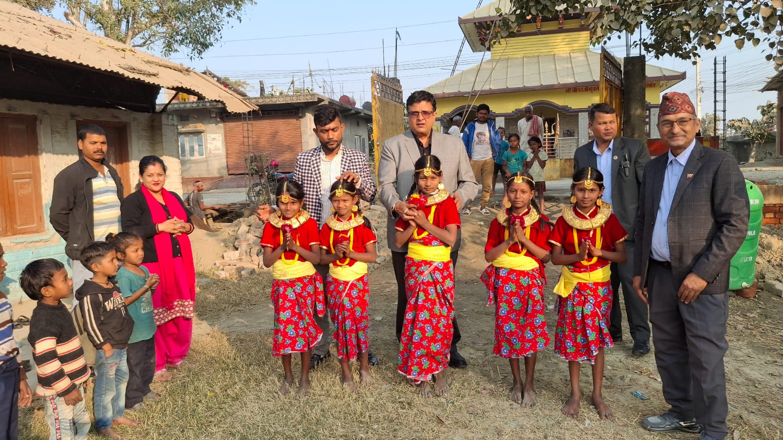 मेयर कोइरालाद्वारा विद्यालय अनुगमन 