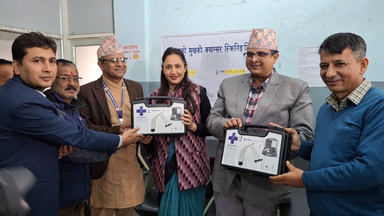 पाठेघरको मुखको क्यान्सरसम्बन्धी परीक्षण सुरु 